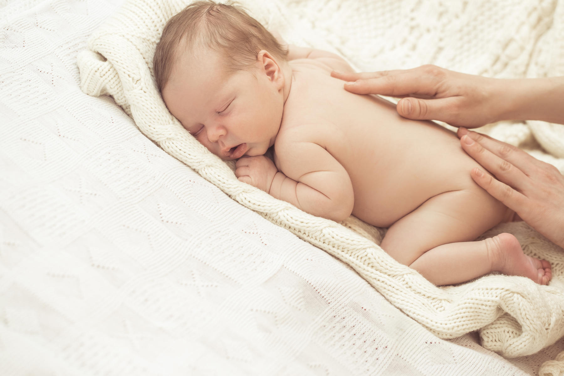 Newborn Baby Massage